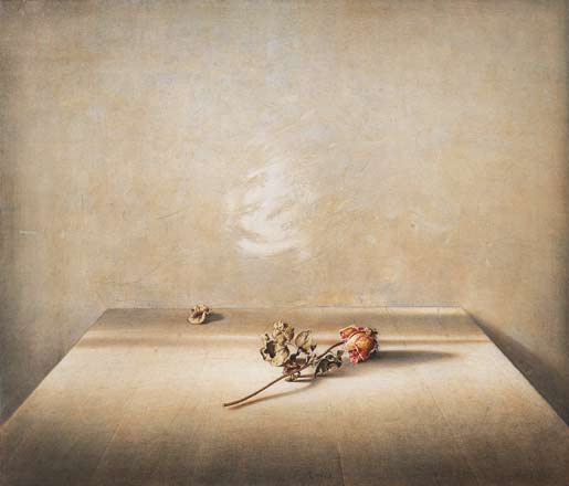 Rosa - tempera, cm 70x60, 2004
