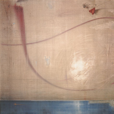 Interno di bagno, cm 100x100, 1999