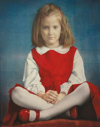 Giulia - tempera, cm 40x50, 1995