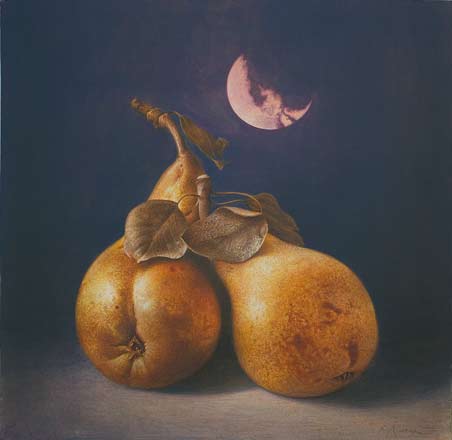 Dell'amore uno - tempera, cm 39x39, 2008