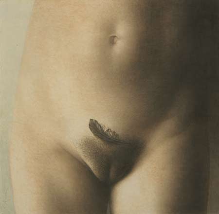 Nido uno - tempera, cm 39x39, 2008