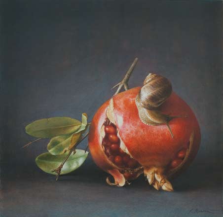 Dell'amore tre - tempera, cm 39x39, 2009