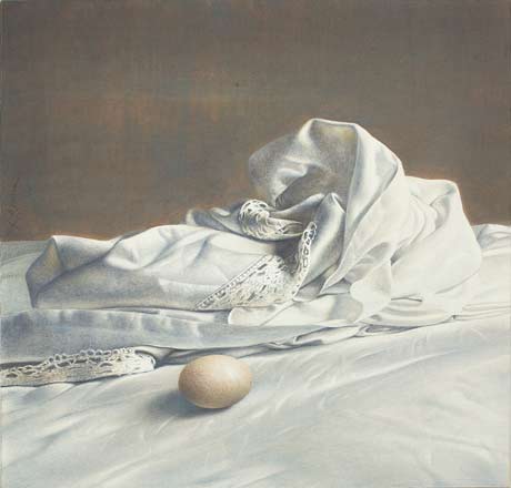 Dell'amore quattro - tempera, cm 39x39, 2009