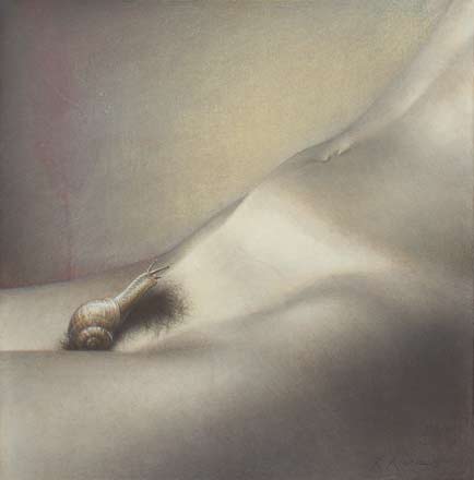 Il sogno di J - tempera, cm 39x39, 2010