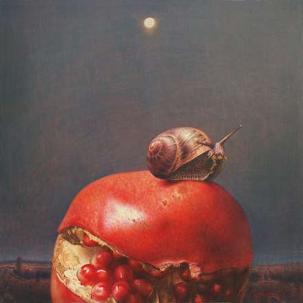 Passione d'autunno- tempera, cm 30x30, 2009
