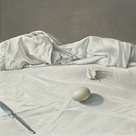 Il gioco - tempera, cm 39x39, 2009