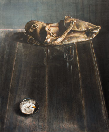 Sosta - tempera, cm 50x60, 2008
