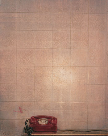 Telefono - tempera, cm 40x50, 1996