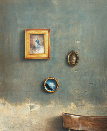 Reliquie - tempera, cm 40x50, 2007