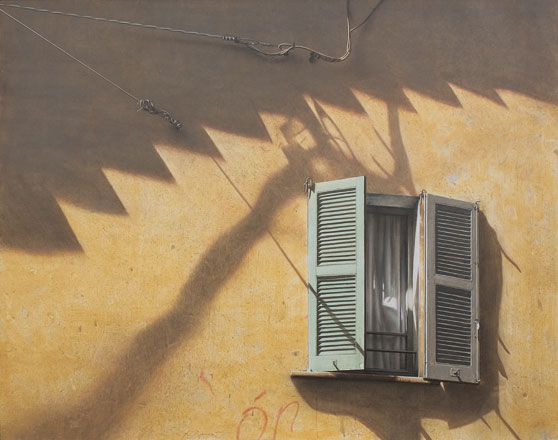 Finestra - tempera, cm 100x80, 2008