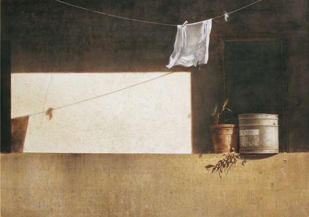 Oggetti - tempera, cm 70x50, 2004