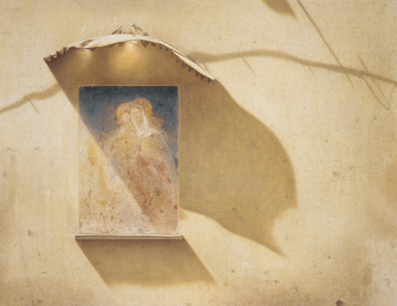 Edicola - tempera, cm 90x70, 2004