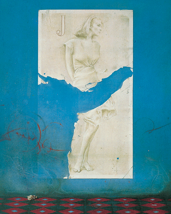 J - tempera, cm 80x100, 1994
