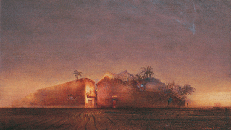 Isola - tempera, cm 70x40, 1995